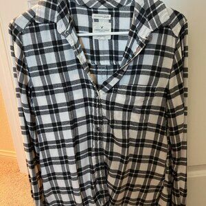 American Eagle Flannel Shirt - Boyfriend Fit - Small